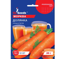 Насіння Морква Долянка F1 GL Seeds 20 г