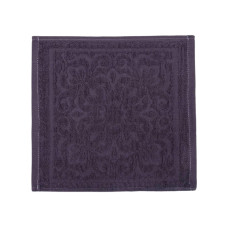 Кухонна жакардова серветка GM Textile 25*25 фіолетова