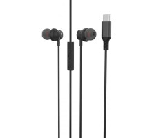 Наушники проводные SkyDolphin SR30 Type-C DAC Black (HF-000485)
