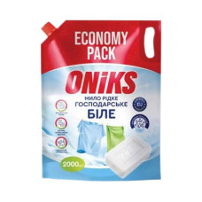 Рідке господарське мило Oniks біле (дой-пак) 2 кг