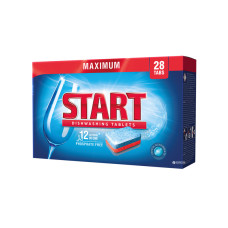 Таблетки для посудомийних машин Start Maximum 28 шт
