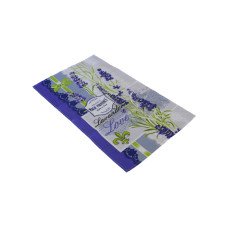 Кухонний рушник рогожка GM Textile Lavender Bulbs and Seeds LOVE 35*61 см