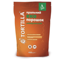 Пральний еко порошок універсальний Tortilla 400 г