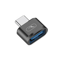 Перехідник OTG SkyDolphin OT05 Mini USB Type-C USB Black (ADPT-00029)