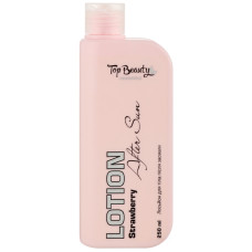 Лосьйон для тіла після засмаги з Д-пантенолом Top Beauty Полуниця 250 мл
