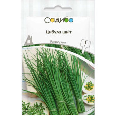  Насіння Цибуля шнітт 1 г Садиба