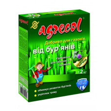 Добриво Agrecol для газонів від бур'янів 1,2 кг