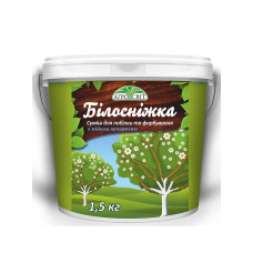Побілка садова Білосніжка з мідним купоросом 1,5 кг