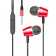 Наушники проводные SkyDolphin SR24 Metal Red (HF-000463)