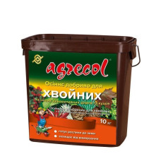 Удобрение  Agrecol  осеннее для хвои 10 кг