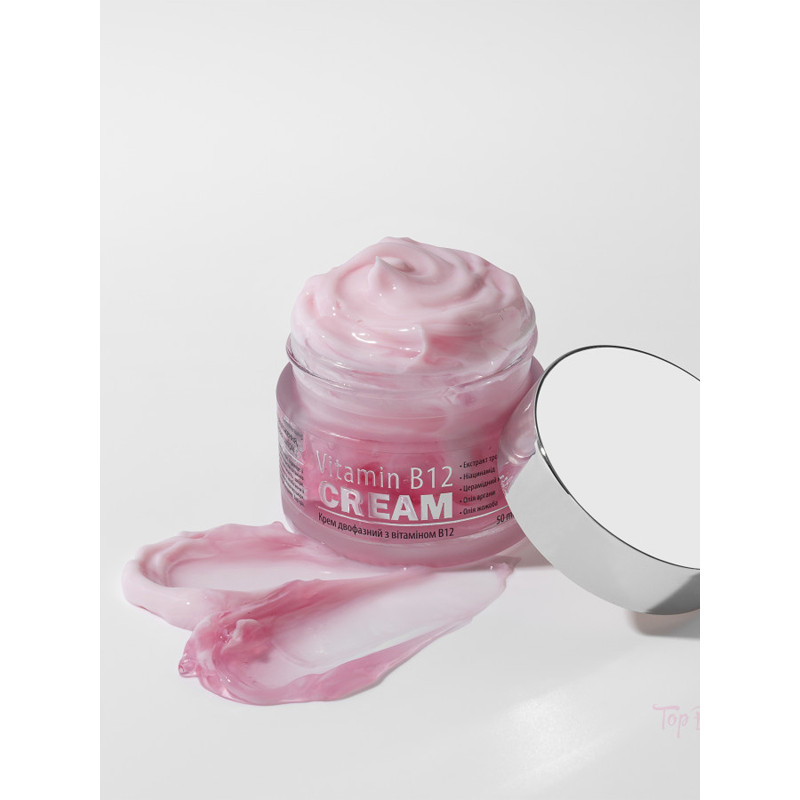 Двофазний крем для обличчя з вітаміном В12 Top Beauty 50 мл