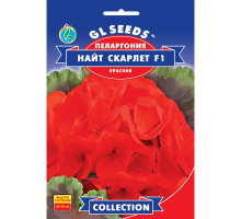 Насіння Пеларгонія Найт Скарлет F1 5 насінин GL Seeds