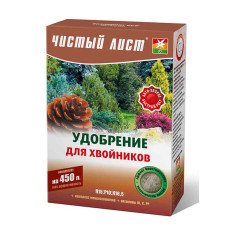 Удобрение кристалл для хвойных 300 г Чистый Лист