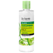 Молочко для демакіяжу Dr. Sante Cucumber Balance Control Нормалізуюче 200 мл