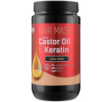 Маска для волосся Bio Naturell Black Castor Oil & Keratin 946 мл