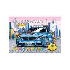 Розмальовка Ghostbusters car 210х297 8 аркушів 22203