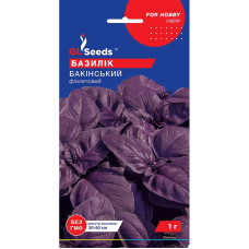 Насіння Базилік Бакинський фіолетовий 1 г GL Seeds