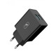 Мережевий зарядний пристрій SkyDolphin SC30 2 USB 2.1A Black (MZP-000169)