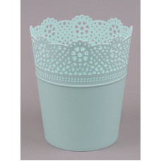 Кашпо Lace 15,5 см 1 л фісташка