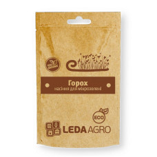 Насіння Мікрозелені Горох 20 г LedaAgro