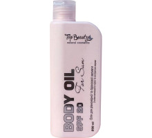 Олія для засмаги Top Beauty з олією волоського горіха та екстрактом моркви SPF 20 250 мл