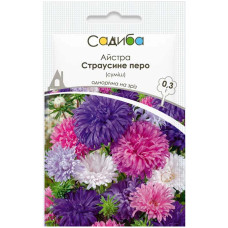 Семена Астра Страусиное Перо смесь 0,3 г Садиба