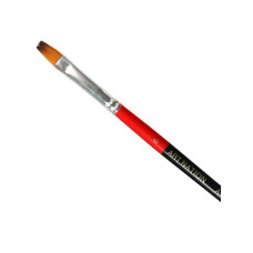 Пензлик плоский нейлон №8 Art Nation 19,5*0,9 см