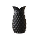 Ваза Сова 38 см муар чорний