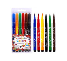 Набір фломастерів-пензликів Colors 6 кольорів