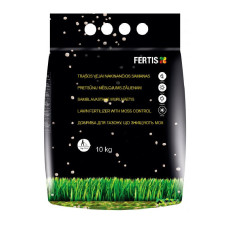 Добриво Fertis NPK 15-0-0 + Fe для газонів проти моху 10 кг