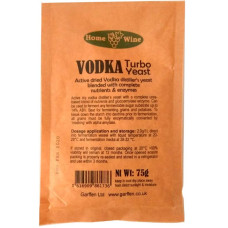 Дріжджі для зброджування зерна або картоплі Turbo Vodka 75 г