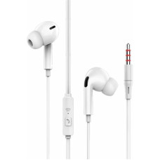 Наушники проводные SkyDolphin SR17 Pro White (HF-000407)