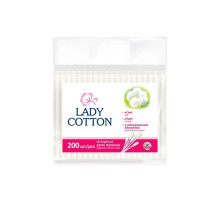 Ватні палички Lady Cotton (пакет) 200 шт