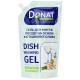 Гель для миття посуду Donat Clean Nature на основі олії фісташки 1 л дой-пак