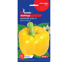 Насіння Перець Жовтий куб F1 0,25 г