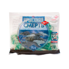 Родентицид Смерть щурам №1 тістова приманка 200 г 