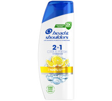 Шампунь проти лупи Head & Shoulders 2 в 1 Цитрусова свіжість 330 мл