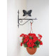 Кронштейн для підвісного кашпо Метелик 2