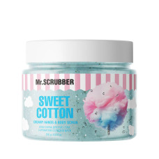 Крем-скраб для рук та тіла Mr.SCRUBBER Sweet Cotton з ароматом солодкої вати 250 г