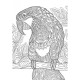Раскраска-антистресс Cute animals 124х200 мм 36 листов 1757