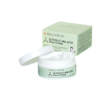 Відновлювальний крем для обличчя з гліколевою кислотою Hollyskin Glycolic AHA Acid Face Cream 50 мл