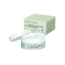 Відновлювальний крем для обличчя з гліколевою кислотою Hollyskin Glycolic AHA Acid Face Cream 50 мл