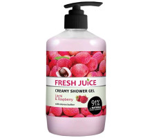 Крем-гель для душу Fresh Juice Litchi & Raspberry 750 мл