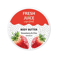 Крем-маcло для тела Fresh Juice Strawberry & Chia 225 мл