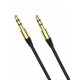 Аудио-кабель SkyDolphin SR07 3.5 мм - 3.5 мм 1 м Black (AUX-000052)