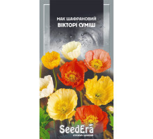 Насіння Мак шафрановий багаторічний Вікторі суміш 0,2 г Seedera