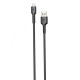Кабель SkyDolphin S07V TPE High Elastic Line USB - micro USB 2.4A 1 м Black (USB-000598)
