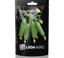 Насіння Огірок Супер Бейбі F1 салатний 5 шт LedaAgro