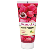 Пілінг для тіла Fresh Juice Litchi & Ginger 200 мл