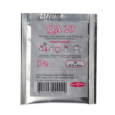 Дріжджі для білого домашнього вина Lalvin QA 23 5 г